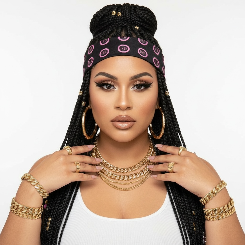 HIP HOP BEAUTY COTTON BANDANA